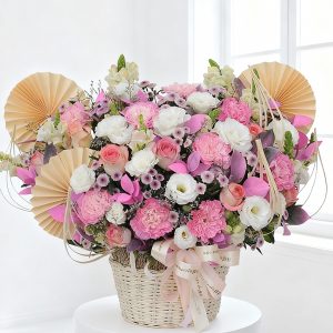 Hoa cảm ơn - Charming Basket