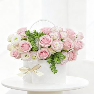 Giỏ hoa tươi - Lux basket 3