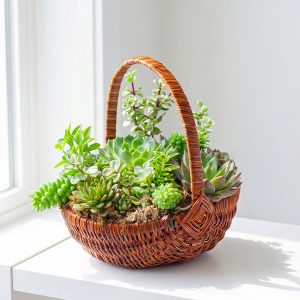 Sen đá - Giỏ sen đá mix