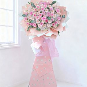 Lẵng hoa - Pink Road