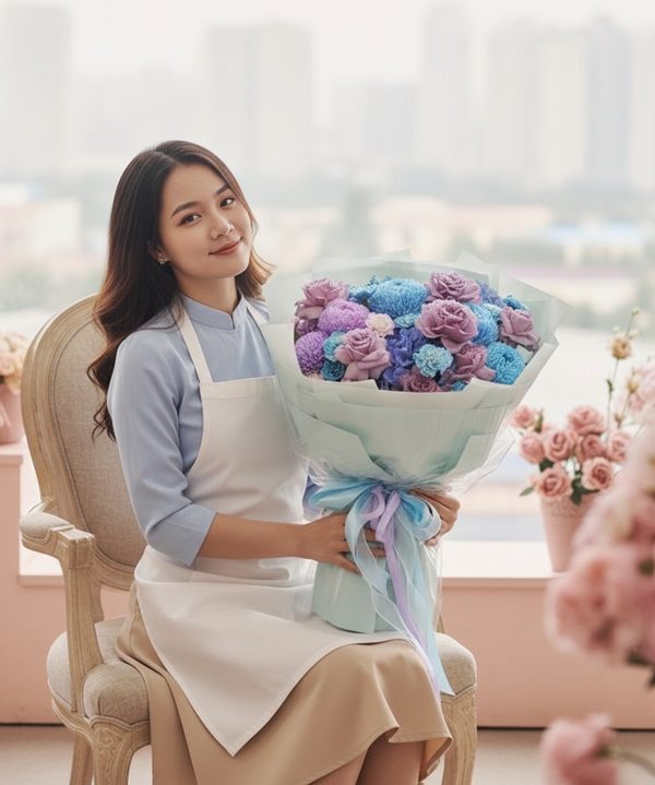 Hoa cúc - Lavender Sky - Ảnh 2