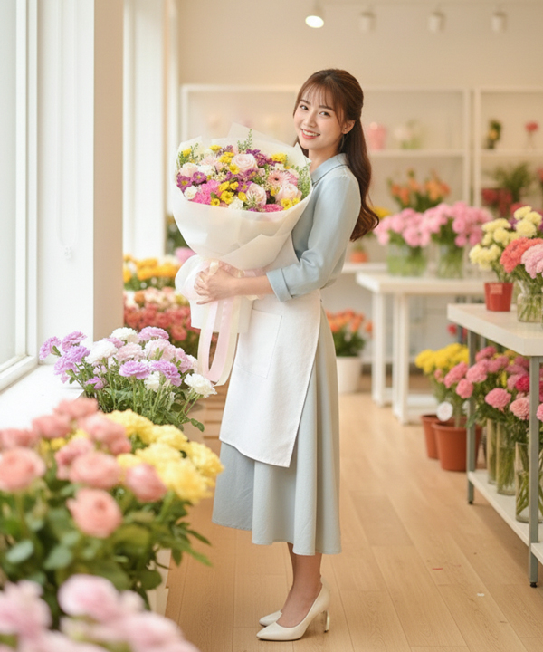 Hoa cúc - Garden style - Ảnh 2