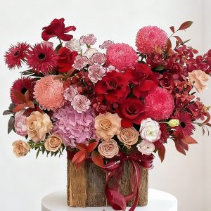 Hoa tặng bạn bè - Deep red love