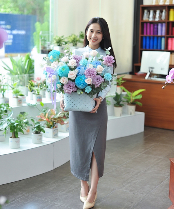Hoa tặng chồng - Blue moon - Ảnh 4