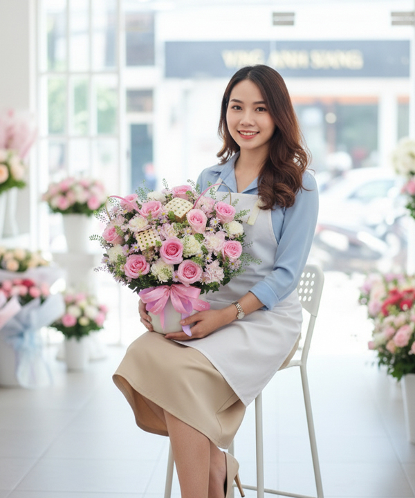 Bình hoa tươi - Twinkle - Ảnh 2