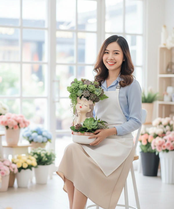 Bình hoa tươi - My girl 01 - Ảnh 3