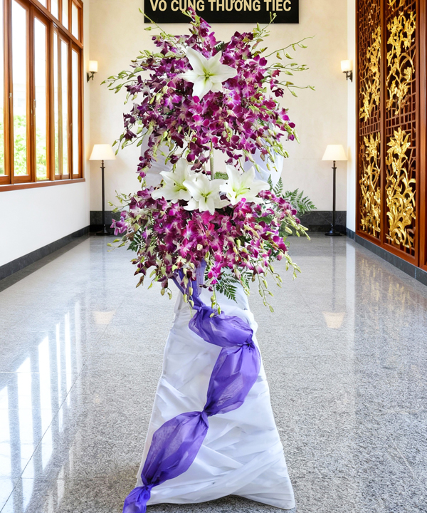 Lẵng hoa - Ước nguyện cuối cùng - Ảnh 2