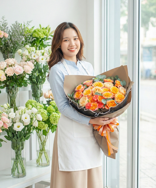 Hoa tặng đồng nghiệp - Proud of you - Ảnh 4