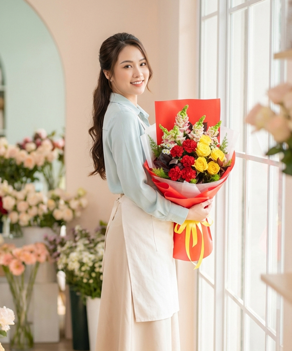 Hoa tặng chồng - Vui tươi - Ảnh 2