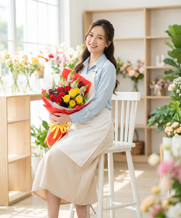 Hoa tặng chồng - Vui tươi - Ảnh 3