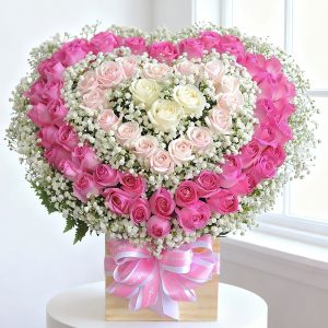Hoa tặng chồng -  Love Heart